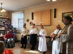 Kolęda w Bytomskim Centrum Wsparcia i DPS Wędrowiec, 28.01.2025